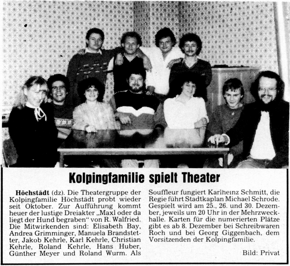 Theatergruppe 1983